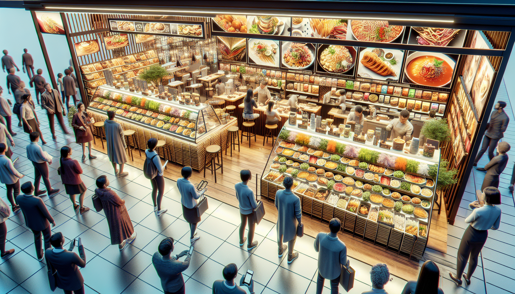 박람회 전시장 모습